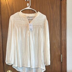 Women's Cream Top